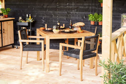 Tuindeco - Teak tuintafel vierkant Tuindeco