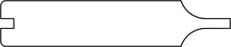 Tuindeco - Dubbel rabat Midden-Europees grenen 2,8x14,0x300 cm Tuindeco