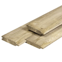 Tuindeco - Overhangend rabat Midden-Europees grenen 1,8x14,5x500 cm Tuindeco