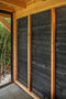 Tuindeco - Zweeds rabat Eco Noord-Europees vuren zwart gespoten 1,1/2,2x19,5x240 cm Tuindeco