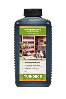 Tuindeco - Impregneervloeistof zwart 0,75 liter Tuindeco