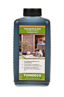 Tuindeco - Impregneervloeistof zilvergrijs 0,75 liter Tuindeco