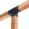 Tuindeco - Paalverbinder 3-weg T-model t.b.v. 15 cm paal Tuindeco