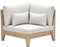 Garden impressions - Kailua hoek element acacia white wash/sahara sand