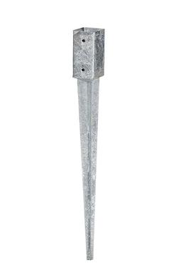 Tuindeco - Paalhouder met punt 9,1x9,1x90 cm Tuindeco