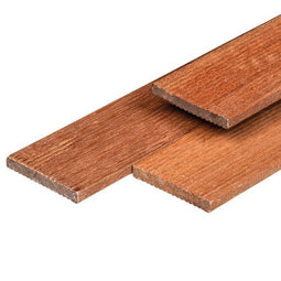 Tuindeco - Plank hardhout 1,2x9,0x180 cm Tuindeco