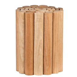Tuindeco - Rolborder hardhout 5,0x30,0x180 cm Tuindeco