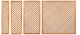 Tuindeco - Trellis diagonaal met lijst hardhout 90 cm Tuindeco