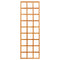 Tuindeco - Trellis recht hardhout 60 cm Tuindeco