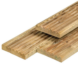Tuindeco - Vlonderplank Midden-Europees grenen 2,8x14,0x300 cm Tuindeco