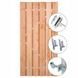Tuindeco - Tuindeur Privacy douglas 90 cm Tuindeco