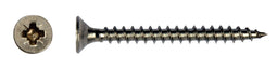 Tuindeco - Spaanplaatschroef rvs dia. 4,0x25 mm Pozidrive Tuindeco