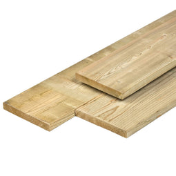 Tuindeco - Plank Noord-Europees O/S-IV vuren 1,8x14,5x300 cm Tuindeco