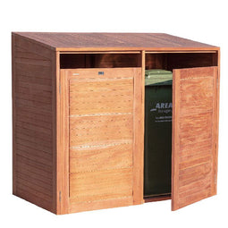 Tuindeco - Containerberging dubbel, hardhout Tuindeco