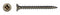 Tuindeco - Spaanplaatschroef rvs dia. 3,5x25 mm Pozidrive Tuindeco