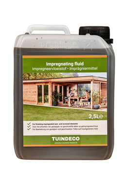 Tuindeco - Impregneervloeistof bruin 2,5 liter Tuindeco
