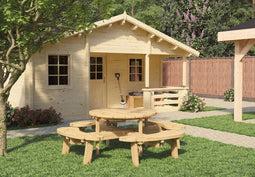 Tuindeco - Picknicktafel rond Tuindeco