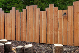 Tuindeco - Schaaldeel douglas 2,5x25-30x400 cm Tuindeco