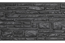 Tuindeco - Berton-motiefplaat gecoat H26xD4,8xL184 cm rustico Tuindeco