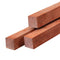 Tuindeco - Paal hardhout fijn bezaagd ongepunt 6,0x6,0x400 cm Tuindeco