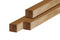 Tuindeco - Paal hardhout geschaafd gepunt 8,5x8,5x300 cm Tuindeco