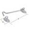 Tuindeco - Windhaak 20 cm gegalvaniseerd Tuindeco