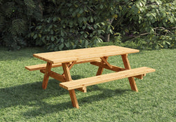 Tuindeco - Picknicktafel basis vuren bruin geimpregneerd 180 cm Tuindeco