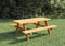 Tuindeco - Picknicktafel basis vuren bruin geimpregneerd 180 cm Tuindeco