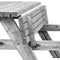 Tuindeco - Picknicktafel basis vuren grijs geimpregneerd 180 cm Tuindeco