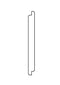 Tuindeco - Douglas wisselsponning 1,7x17,5x500 cm KD gedroogd 1 zijde glad 1 zijde ruw Tuindeco