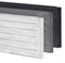 Tuindeco - Berton-motiefplaat smal antraciet H26xD4,8xL184 cm Lungo Tuindeco