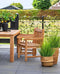 Tuindeco - Teak blokstoel Birmingham Tuindeco