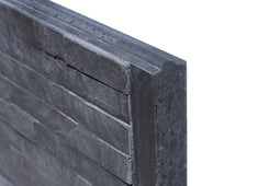 Tuindeco - Berton Leisteen motiefplaat antraciet 184 cm Tuindeco