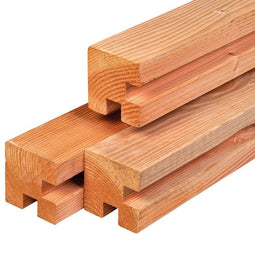 Tuindeco - Sleuf-/hoekpaal douglas 11,5x11,5x300 cm Tuindeco