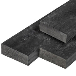 Tuindeco - Ligger douglas zwart geimpregneerd 5,0x15,0x500 cm Tuindeco