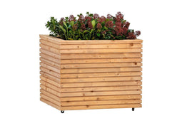 Tuindeco - Bloembak RCW Krefeld 60x80x60 cm / op wieltjes Tuindeco