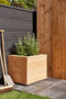 Tuindeco - Bloembak RCW Krefeld 60x80x60 cm / op wieltjes Tuindeco