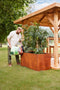 Tuindeco - Bloembak Hudson groot 120x60x60 cm Tuindeco