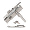 Tuindeco - Tuindeurslot set RVS Tuindeco
