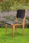 Tuindeco - Teak tuinstoel Bantam (set van 2 stoelen) Tuindeco