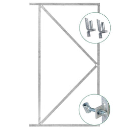 Tuindeco - IJzeren deurframe 80x100 cm Tuindeco