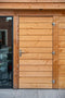 Tuindeco - IJzeren deurframe met slotkastuitsparing 200x100 cm Tuindeco