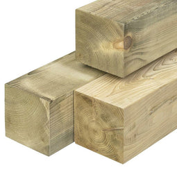 Tuindeco - Paal Midden-Europees vuren 13,8x13,8x300 cm Tuindeco