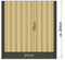 Tuindeco - Berton sleufpaal Vecht gecoat eindmodel 270 cm Tuindeco