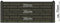 Tuindeco - Berton borderpaal Hunze wit/grijs hoekmodel 145 cm Tuindeco
