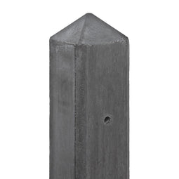 Tuindeco - Berton paal IJssel antraciet driewegsmodel 190 cm Tuindeco