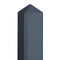 Tuindeco - Berton paal Geul gecoat tussenmodel met kabeldoorvoer 280 cm Tuindeco