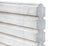 Tuindeco - Berton motiefplaat Deens rabat wit/grijs 184 cm Tuindeco