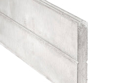 Tuindeco - Berton Blokhutprofiel plaat smal wit/grijs 184 cm Tuindeco