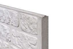 Tuindeco - Berton Romeins motiefplaat wit/grijs 184 cm Tuindeco